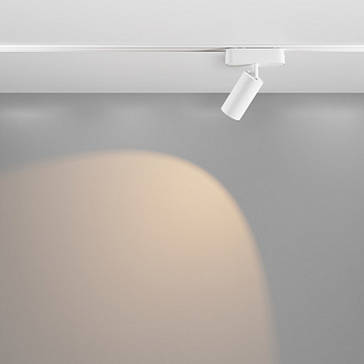 Трековый светильник 4,4*11,5*13,3 см, LED 12W, 3000К, Белый Maytoni Focus LED TR103-1-12W3K-M-W