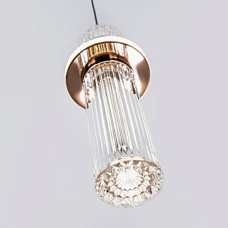 Подвесной светильник 21*21*105 см, LED 35W, 4000K, Золото MODELUX ML.3316.3