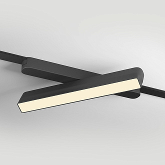 Светильник на шине 23*2,6*6 см, LED * 9W, 3000K, Denkirs Air Linear DK5303-BK, черный