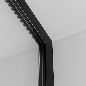 Коннектор внутренний накладной Maytoni Technical Magnetic track system Exility TRA034ICL-41B черныйIP 20