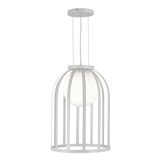 Подвесной светильник 40*200 см, E27, 60W, ST-Luce NORDIC SL6129.503.01 белый