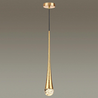 Подвесной светодиодный светильник Odeon Light Gota 4278/1, золотое фольгирование