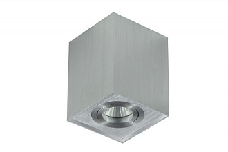 Светильник накладной 10*10*13 см, Crystal Lux CLT 420C AL Алюминий