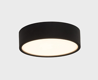 Светильник 15 см, 18W LED, 3000K Megalight M04-525-146 black, черный