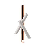 Подвесной светодиодный светильник Inodesign Tubes Gold 41.1751