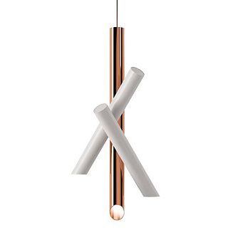 Подвесной светодиодный светильник Inodesign Tubes Gold 41.1751