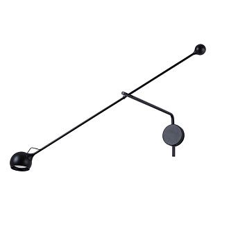 Бра 107 см, 8W, 3000K, Divinare ULL 2622/06 AP-8, черный