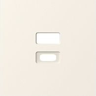Donel A07 матовый кремовый накладка для розеток USB, серия DB, DE28631