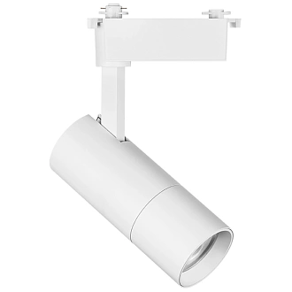 Светильник светодиодный для 1-фазного трека 6,2 см, LED*20W, 4 000 К, Белый Lightstar Volta 229246
