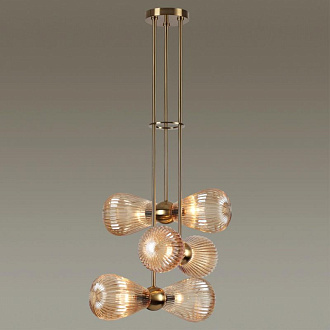 Светильник 50 см, Odeon Light Elica 5402/6, золото