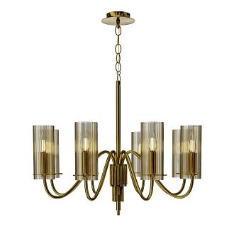 Подвесная люстра *70,5*103,5 см, 8*E14, 320W, ST-Luce Santori SL2005.303.08, латунный