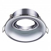 Встраиваемый светильник Novotech Metis 370639, хром, вр 7,5 см