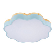 Потолочный светильник 50*7 см, 1*LED*36W 4000K голубой LOFT IT Axel 10225/36 Blue
