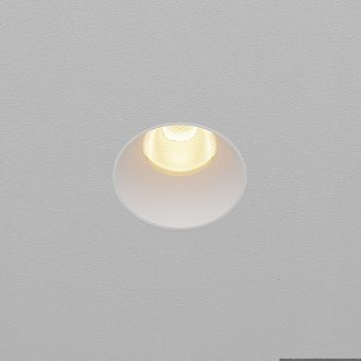 Встраиваемый светильник DL119-10W-2.7K-TRS-W **-8,2 см, *LED*10W, K, Maytoni technical Dip DL119-10W-2.7K-TRS-W, Белый, вр 5,8 см