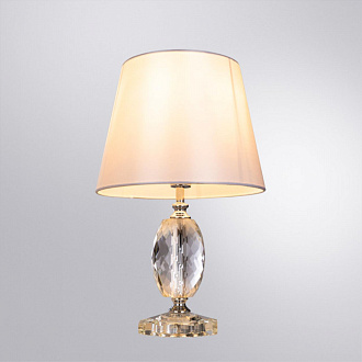 Настольная лампа 25 см Arte Lamp AZALIA  A4019LT-1CC хром