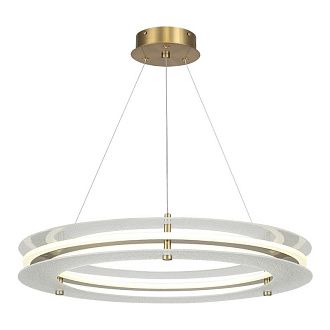 Подвесной светильник 60*80 см, 1*LED*40W, 4000K, ST-Luce Fagy SL6245.203.01, золотой
