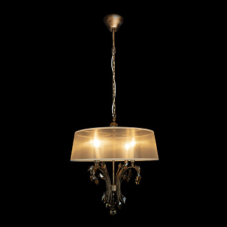Подвесной светильник 53,5*87/237 см, 4*E14 LOFT IT Hermitage 10305/B шампанское
