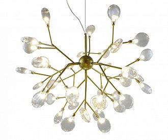 Подвесная люстра KINK Light Ветта 07521-36,33, диаметр 72 см, золото