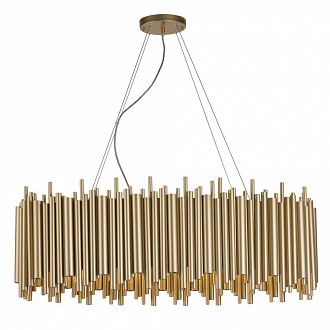 Подвесная люстра Lightstar Savona 816202, овал 100*45 см, золото