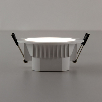 Встраиваемый светильник 7W, 3000-4000-5500 К белый светодиодный Citilux Акви CLD008110V