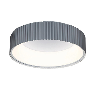 Потолочный светильник *46*13,5 см, LED 1*56W, 3000-4000-6500 К, Sonex Sharmel 7713/56L, белый/серый