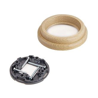 W0015224 Рамка на 1 пост, светлый бук, RAMKA 01 WL15 M0 Werkel, 4690389166518