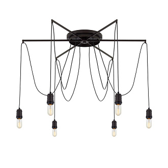 Подвесная люстра Citilux Эдисон CL451262, темный шоколад