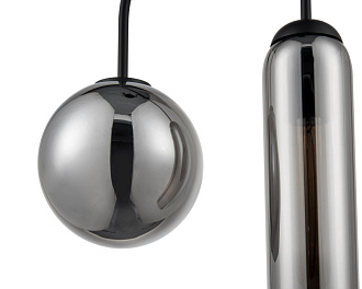 Подвесной светильник  28*158 см, 2*E27 черный Vele Luce Creativo VL2135P02