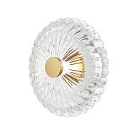 Настенный светильник 15,5*35*35 см, LED 8W 3000K Maytoni Modern Amulet MOD555WL-L4G3K золото
