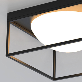 Светильник 40*40*20 см, E27 * 3 60W,  Mantra Desigual 7602, черный