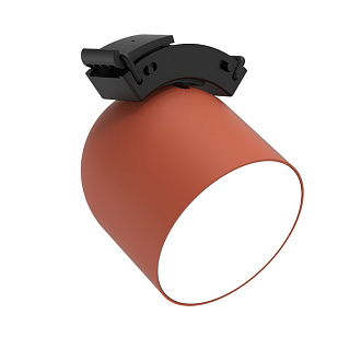 Подвесная Система 10*17 см, 1 LED*W, 3000 К, Divinare Decorato 2489/34 SP-10, терракотовый