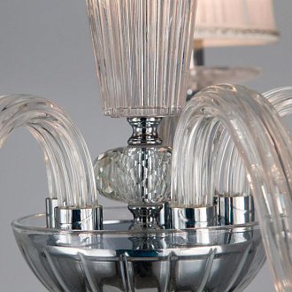 Люстра подвесная Citilux Медея CL436151,  диаметр 62 см, хром