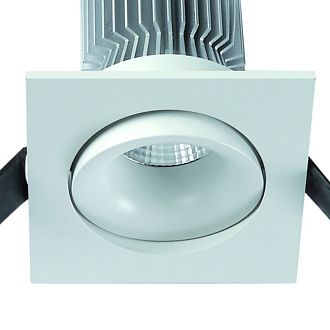 Светильник встраиваемый 8*7 см, вр 7 см, *LED*7W, 4000K, Mantra Formentera MANC0080, матовый белый