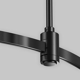 Шинопровод круглый из полукругов 1500мм Flarity черный Maytoni Busbar trunkings Flarity TRX154-2SR-D1500-B, Черный