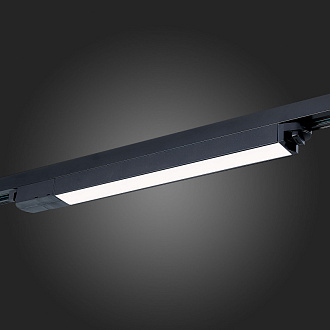Трековый светильник 40*3 см, 12W 3000K ST LUCE Однофазная трековая система ST366.438.12 Черный