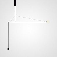 Подвесной светильник LINES L 195*195*144 см, 1*G4*20W, ImperiumLoft LINES-11, Чёрный