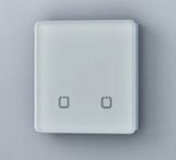 Радиовыключатель сенсорный HiTE PRO SN-R2 (Светло-серый, закругленные углы) HPSW-SNR2-LG