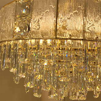 Люстра 60*60*160 см, 12 E14*40W, Odeon Light Fiesta, золотой 5070/12