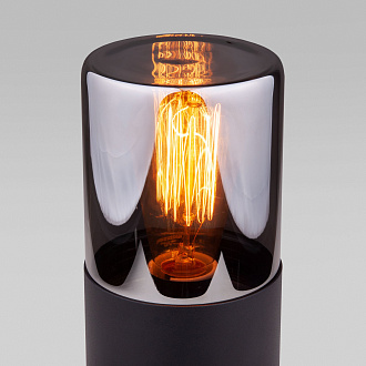 Ландшафтный светильник Roil чёрный/дымчатый плафон IP54 35125/S Elektrostandard