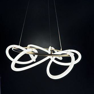 Люстра 60 см, 41W, 4000K, 4140Lm, 18 м2 Citilux CL210132 EVA золото