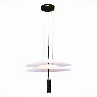 Люстра подвесная 50 см, 10W 3000K ST LUCE ISOLA SL6101.403.01 Черный
