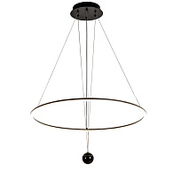 Подвесная люстра 60*150 см, 228W, Favourite Spillet 4588-6P черный