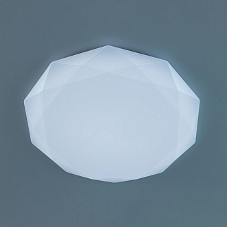 Светильник 56 см, 90W, 3000-5500K с пультом Citilux Астрон CL733900G, белый