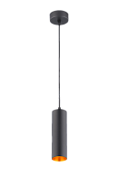 Светильник Ø60 x H200(1300), мм, 1*10W, BLACK (Черный) Rilon 1021B-S BLACK