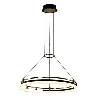 Люстра 60*60*120 см, 4*LED*42W, 3000K Gerhort G52121/1+3R GD+BK WT, Золото, черный