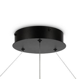 Подвесной светильник 120*120*127,5 см, LED, 81W, 3000К-4000К, Maytoni Rim MOD058PL-L65BK черный