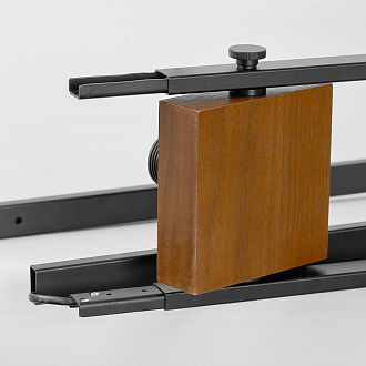 Торшер 25*180 см, 3*E27 Lussole Prairie LSP-0654 коричневый