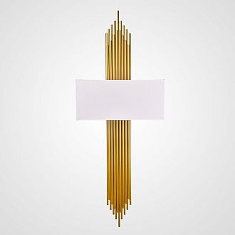 Бра Sohne CG 90-0009 FIORE White H120 W43 40*40*120 см, 2*E14*40W, 3000K, ImperiumLoft 44.27, Золотистый