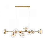 Светильник 120 см, Arte Lamp Delacrua A7770SP-9PB, медь