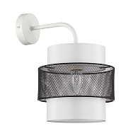 Бра 29*33 см, 1*E27 Lumion ANIMAISA 8002/1W черный, белый